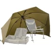 Korum Graphit Schirm/Shelter, 50" -Fisch Zubehoer Korum 50 Graphite Brolly Shelter