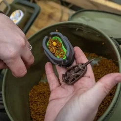 Korum Any Chair Grundfutter Schüssel & Befestigungsring -Fisch Zubehoer korum any chair groundbait bowl 3