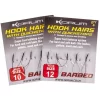 Korum Quickstop Am Haarvorfach, Widerhaken -Fisch Zubehoer korum barbed hook hairs with quickstop3