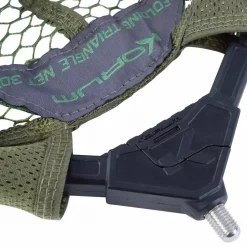 Korum Faltbarer Dreieckskescher Aus Latex -Fisch Zubehoer korum folding latex triangle net 4.jpg
