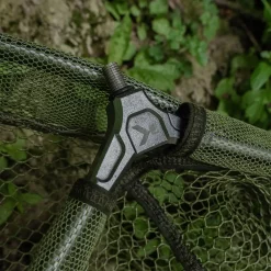 Korum Runder Barbenkescher Aus Metall Mit Latexnetz -Fisch Zubehoer korum full metal latex barbel spoon net 3