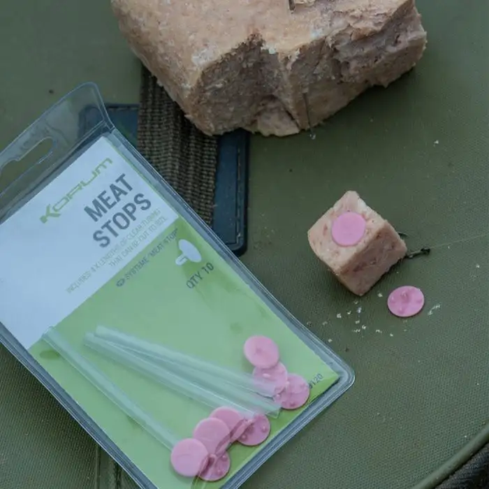 Korum Köderstops, Fleisch 7 Korum Köderstops, Fleisch – Bild 5