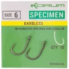 Korum Xpert Specimen Haken, Ohne Widerhaken -Fisch Zubehoer korum xpert specimen hook 2